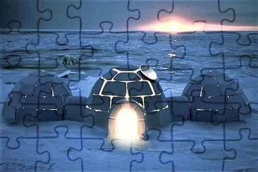 electric igloo jigsaw puzzle