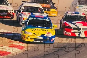 rallycross jigsaw puzzle