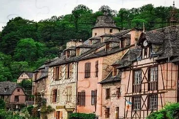 Conques-Francia jigsaw puzzle