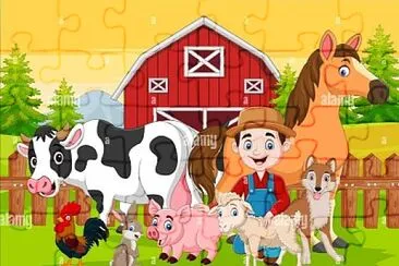 פאזל של Farm animals