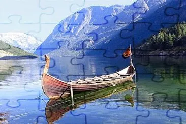 Fiordos Noruegos jigsaw puzzle