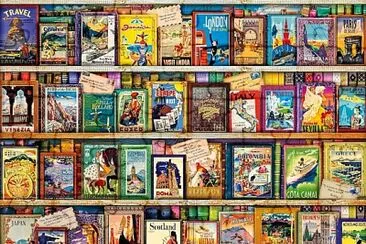 vintage jigsaw puzzle