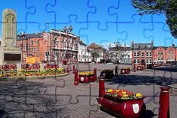 Market Place in April 2015 jigsaw puzzle