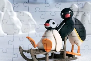 פאזל של pingu