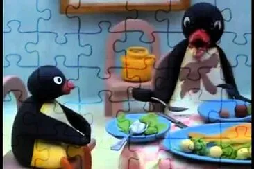 פאזל של pingu