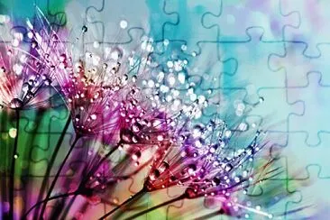 Raindrops jigsaw puzzle