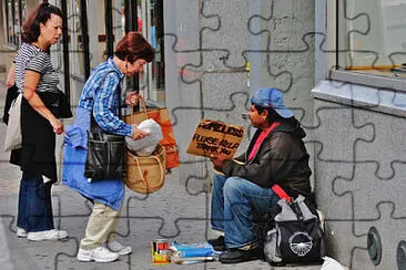 homeless jigsaw puzzle