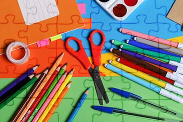 School Supplies jigsaw puzzle