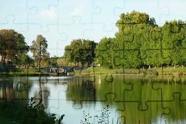 Canal Loiret jigsaw puzzle