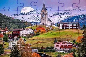 Graubünden-Suiza jigsaw puzzle