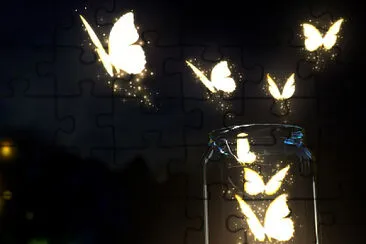 פאזל של Bright Butterflies