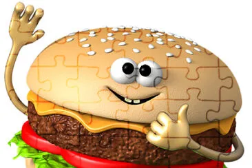 פאזל של hamburger