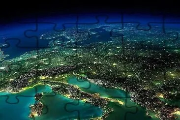 ITALIA di NOTTE jigsaw puzzle