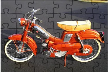 mobylette jigsaw puzzle