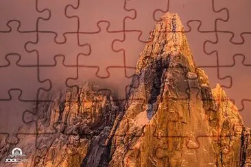 LES AIGUILLES DES DRUS, alt. 3754m jigsaw puzzle