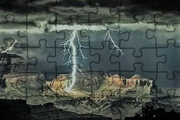 lighting strike jigsaw puzzle