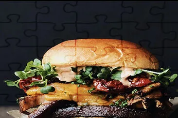 Burger Babe jigsaw puzzle