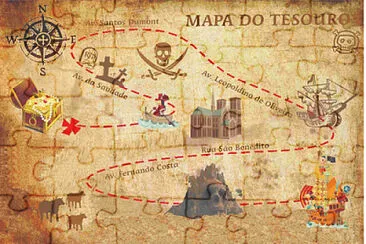 MAPA DO TESOURO jigsaw puzzle