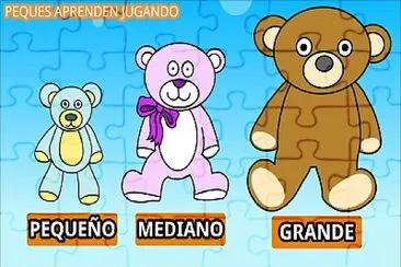 פאזל של GRANDE, MEDIANO Y PEQUEÑO