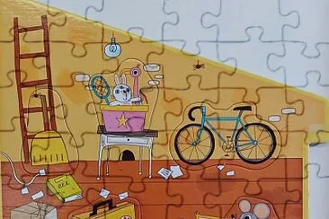 Garage jigsaw puzzle