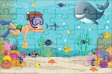 Fundo do mar jigsaw puzzle