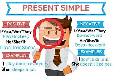 פאזל של Present Simple