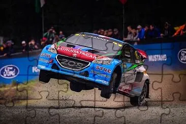 rallycross jigsaw puzzle