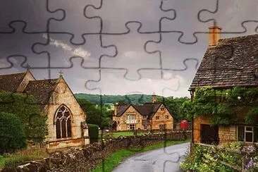 Snowshill-Inglaterra jigsaw puzzle