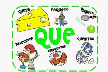 Encuentra las palabras con que -qui