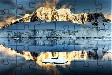 reflected jigsaw puzzle