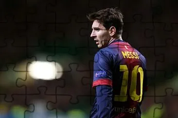 Messi jigsaw puzzle