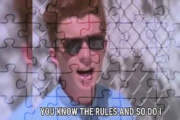 rick roll jigsaw puzzle