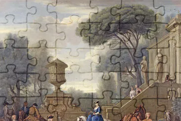 Preparação para a caça jigsaw puzzle