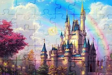 Chateau feodal jigsaw puzzle