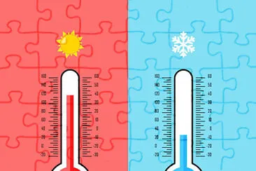 temperatura y calor jigsaw puzzle