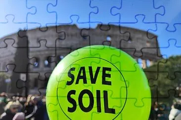 Save soil jigsaw puzzle