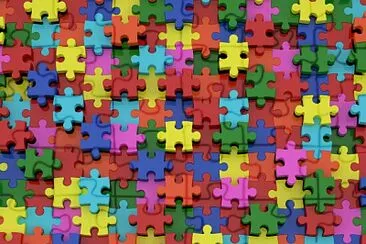 colorful jigsaw puzzle