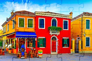 288.- casitas jigsaw puzzle