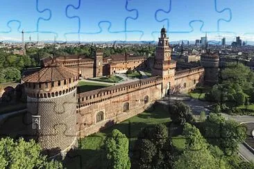 CASTELLO SFORZESCO jigsaw puzzle