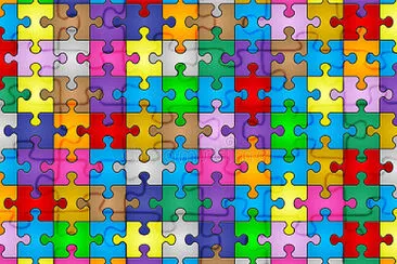 colorful jigsaw puzzle