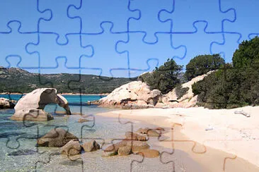 Playa Smeralda Sardaigne jigsaw puzzle