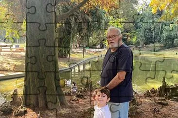 thomas e vovo no parque jigsaw puzzle