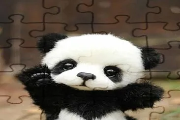 Un lindo panda bebe jigsaw puzzle