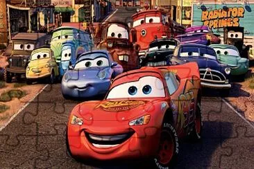 פאזל של Cars