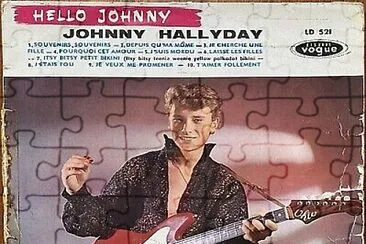 Johnny Hallyday jigsaw puzzle