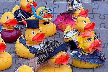 פאזל של Duck Race