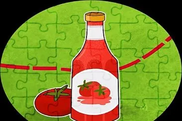 ketchup jigsaw puzzle