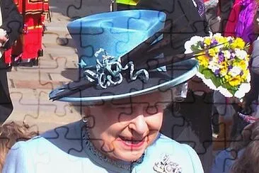 Her Majesty (in Derby 2010) jigsaw puzzle