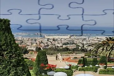 Jardines Bahai 2, Ciudad de Haifa, Israel, 2022 jigsaw puzzle