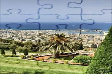 Jardines Bahai 3, Ciudad de Haifa, Israel, 2022 jigsaw puzzle